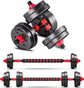 Juego De Pesas Hierro Mancuernas Para Ejercicios En Casa Para Hombre 20Lbs Set