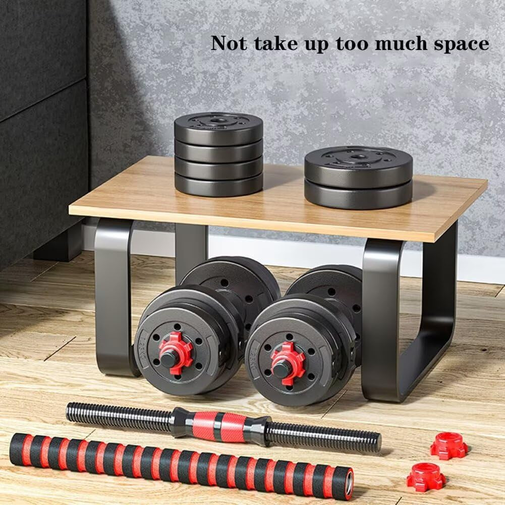 Juego De Pesas Hierro Mancuernas Para Ejercicios En Casa Para Hombre 20Lbs Set